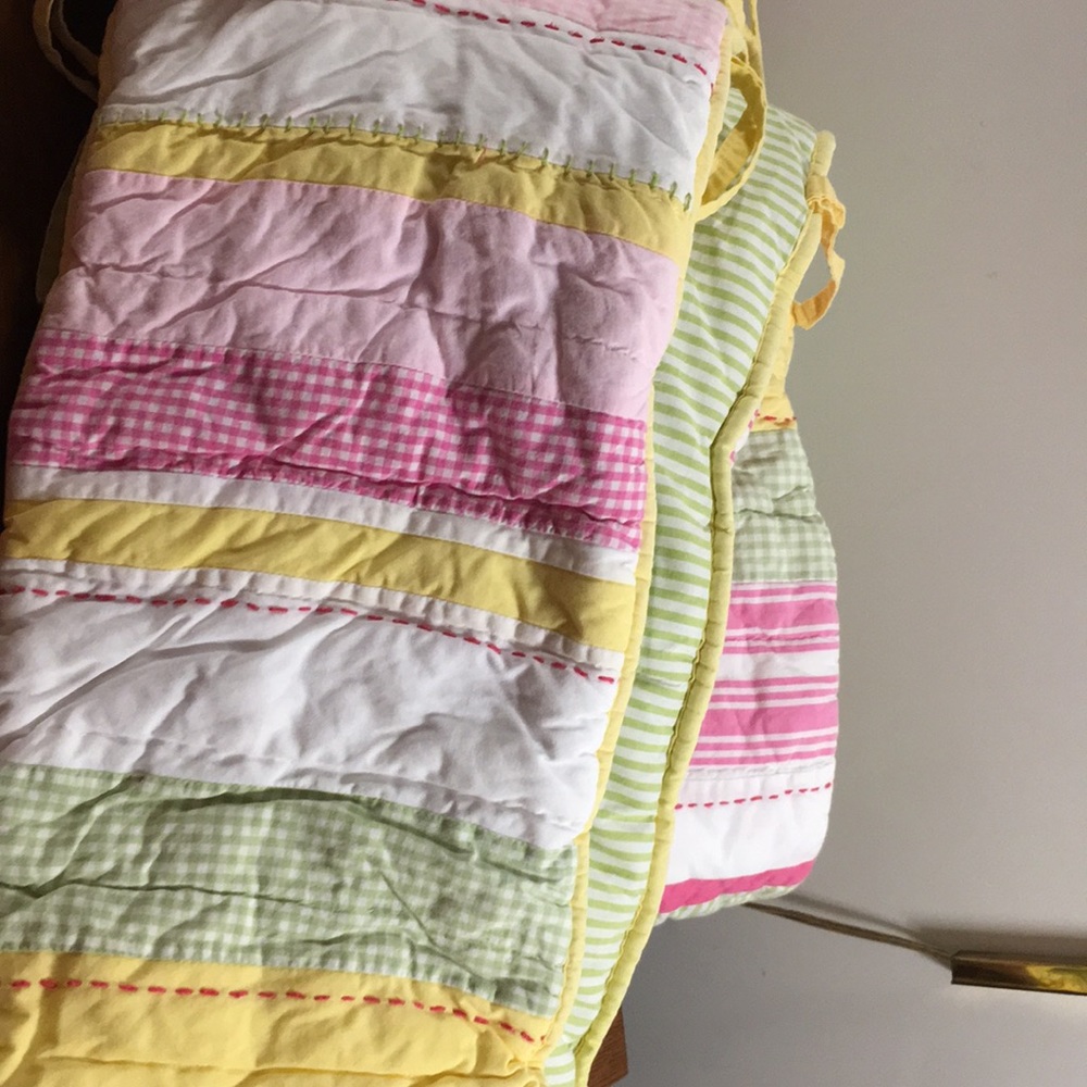 🍼Pottery Barn Kids Baby Crib Bumper🍼
